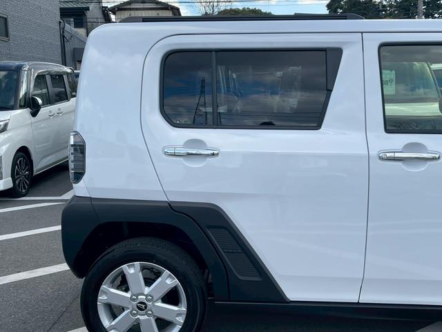 タフト G クロムベンチャー 禁煙車 障害物センサー バックカメラ レーダークルーズコントロール シートヒーター スマートキー フルフラットシート サンルーフ LEDヘッドランプ フロントフォグランプ 純正アルミ ルーフレール(33枚目)