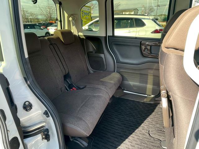 Ｎ－ＢＯＸ Ｌ　コーディネートスタイル　禁煙車　両側電動スライドドア　前後ドラレコ　バックカメラ　フルフラットシート　障害物センサー　ＥＴＣ　メモリーナビ　ｂｌｕｅｔｏｏｔｈ接続　ベンチシート　バイザー付　純正フロアマット　フルセグＴＶ（43枚目）