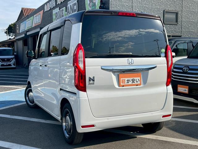Ｎ－ＢＯＸ Ｌ　コーディネートスタイル　禁煙車　両側電動スライドドア　前後ドラレコ　バックカメラ　フルフラットシート　障害物センサー　ＥＴＣ　メモリーナビ　ｂｌｕｅｔｏｏｔｈ接続　ベンチシート　バイザー付　純正フロアマット　フルセグＴＶ（47枚目）