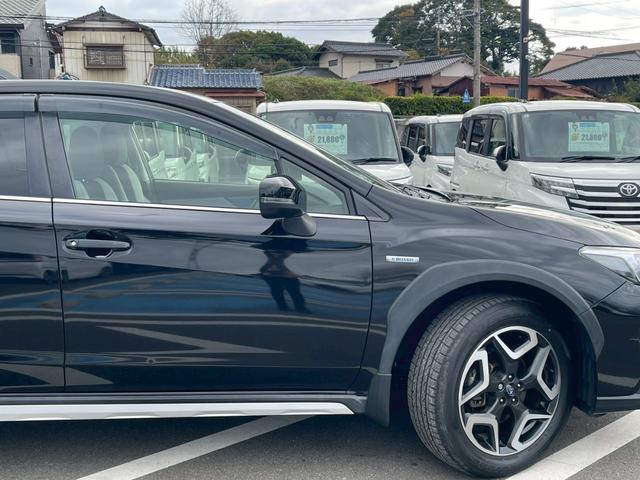 ＸＶ アドバンス　禁煙車　４ＷＤ　バイザー付　純正フルセグナビ　ＥＴＣ　純正アルミホイール１８インチ　ドラレコ　純正フロアマット　ハーフレザーシート　フルフラットシート　バックカメラ　サイドカメラ　電動シート（35枚目）
