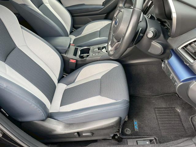 ＸＶ アドバンス　禁煙車　４ＷＤ　バイザー付　純正フルセグナビ　ＥＴＣ　純正アルミホイール１８インチ　ドラレコ　純正フロアマット　ハーフレザーシート　フルフラットシート　バックカメラ　サイドカメラ　電動シート（40枚目）