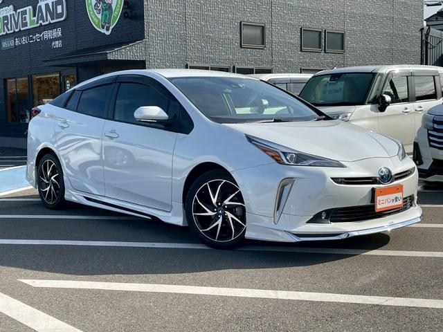 プリウス Ｓツーリングセレクション　禁煙車　レーダークルーズコントロール　障害物センサー　全周囲カメラ　フルセグＴＶ　シートヒーター　前後ドラレコ　ＥＴＣ　スマートキー　ＬＥＤヘッドランプ　フロントフォグランプ　ドアバイザー　エアロ（34枚目）