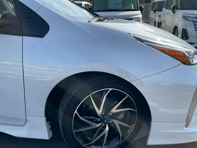 プリウス Ｓツーリングセレクション　禁煙車　レーダークルーズコントロール　障害物センサー　全周囲カメラ　フルセグＴＶ　シートヒーター　前後ドラレコ　ＥＴＣ　スマートキー　ＬＥＤヘッドランプ　フロントフォグランプ　ドアバイザー　エアロ（36枚目）