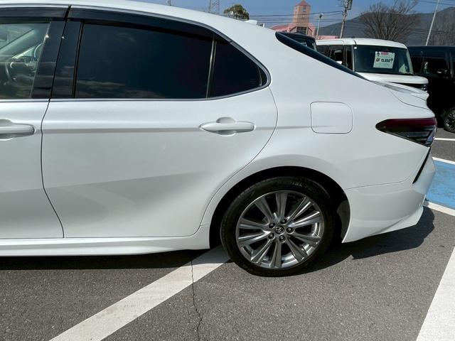 カムリ ＷＳレザーパッケージ　禁煙車　９フルセグナビ　前後ドラレコ　ＥＴＣ２．０　障害物センサー　バックカメラ　スマートキー　ハーフレザーシート　電動シート　デジタルルームミラー　パドルシフト　ＬＥＤヘッドランプ（38枚目）