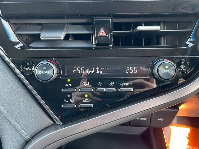 カムリ ＷＳレザーパッケージ　禁煙車　９フルセグナビ　前後ドラレコ　ＥＴＣ２．０　障害物センサー　バックカメラ　スマートキー　ハーフレザーシート　電動シート　デジタルルームミラー　パドルシフト　ＬＥＤヘッドランプ（79枚目）