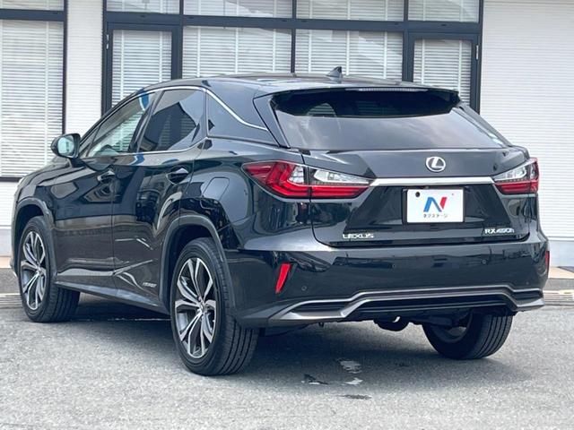 ＲＸ ＲＸ４５０ｈ　バージョンＬ　１２．３型メーカーナビ　パノラミックビューモニター　セーフティシステムプラス　レーダークルーズ　禁煙車　パワーバックドア　黒革シート　シートベンチレーション　シートメモリー　ドラレコ　三眼ＬＥＤヘッド（25枚目）