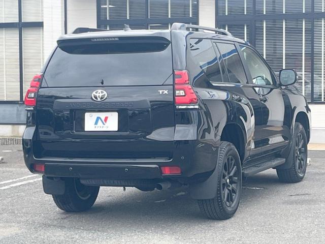 ランドクルーザープラド ＴＸ　Ｌパッケージ　マットブラックエディション　７人乗り　サンルーフ　９インチワイドディスプレイ　全周囲カメラ　プリクラッシュセーフティー　レーダークルーズコントロール　禁煙車　ベージュ革シート　シートベンチレーション　ブラインドスポットモニター（24枚目）