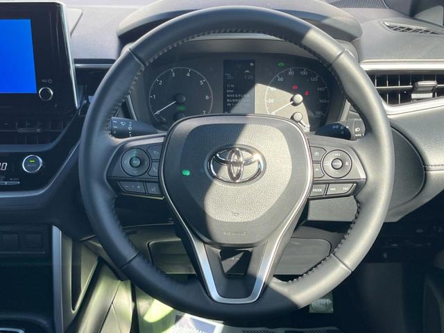 カローラクロス ハイブリッド　Ｇ　バックカメラ　ＬＥＤフロントフォグランプ　セーフティセンス　レーダークルーズ　禁煙車　ドラレコ　ＬＥＤヘッド　８インチディスプレイオーディオ　ＥＴＣ　コーナーセンサー　スマートキー　オートハイビーム（12枚目）