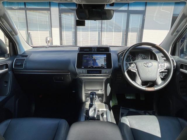 ランドクルーザープラド TX Lパッケージ マットブラックエディション サンルーフ 9インチSDナビ バックカメラ セーフティセンス レーダークルーズ 禁煙車 黒革シート シートエアコン・ヒーター ドラレコ LEDヘッドライト 純正18インチAW スマートキー ETC(2枚目)