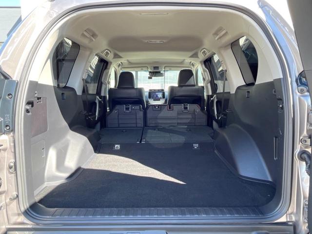 ランドクルーザープラド TX Lパッケージ マットブラックエディション サンルーフ 9インチSDナビ バックカメラ セーフティセンス レーダークルーズ 禁煙車 黒革シート シートエアコン・ヒーター ドラレコ LEDヘッドライト 純正18インチAW スマートキー ETC(46枚目)