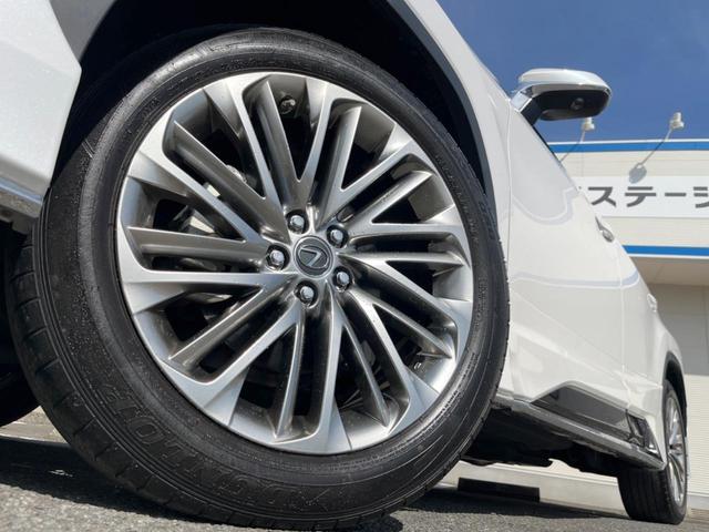 RX RX450h バージョンL 後期 パノラマサンルーフ モデリスタエアロ 12.3インチ純正SDナビ 全周囲カメラ プレミアムサウンド セーフティシステムプラス 禁煙車 パワーバックドア 茶革シート シートベンチレーション(14枚目)