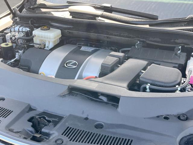 RX RX450h バージョンL 後期 パノラマサンルーフ モデリスタエアロ 12.3インチ純正SDナビ 全周囲カメラ プレミアムサウンド セーフティシステムプラス 禁煙車 パワーバックドア 茶革シート シートベンチレーション(18枚目)