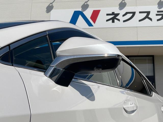 RX RX450h バージョンL 後期 パノラマサンルーフ モデリスタエアロ 12.3インチ純正SDナビ 全周囲カメラ プレミアムサウンド セーフティシステムプラス 禁煙車 パワーバックドア 茶革シート シートベンチレーション(33枚目)