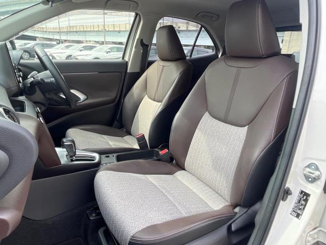 ヤリスクロス ハイブリッドZ ナビ機能付き8型ディスプレイオーディオ バックカメラ プリクラッシュセーフティ レーダークルコン 禁煙車 2トーンカラー パワーシート シートヒーター ドラレコ クリアランスソナー LEDヘッド(36枚目)