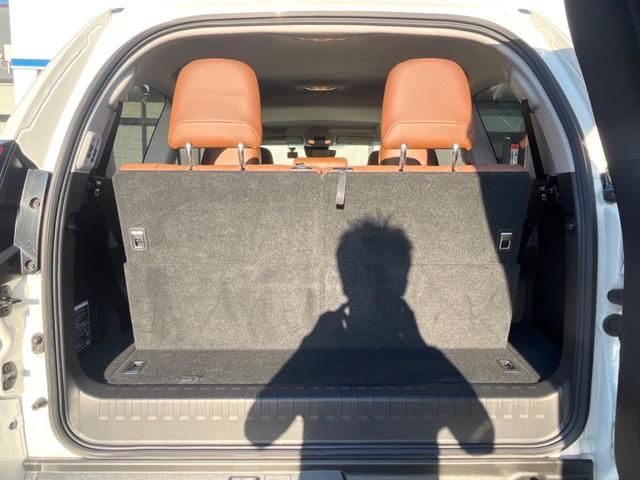 ランドクルーザープラド TX Lパッケージ 70thアニバーサリーリミテッド 7人乗 サンルーフ 純正9型SDナビ バックカメラ トヨタセーフティセンス レーダークルーズ 禁煙車 茶革シート シートベンチレーション パワーシート ドラレコ コーナーセンサー LEDヘッド ETC(46枚目)