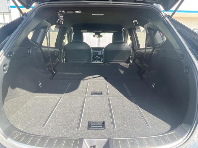 ハリアー エレガンス GRスポーツ 9型ナビ バックカメラ プリクラッシュセーフティ レーダークルーズ 禁煙車 ハーフレザーシート パワーシート スマートキー LEDヘッドライト ETC オートハイビーム 純正19インチアルミホイール(53枚目)