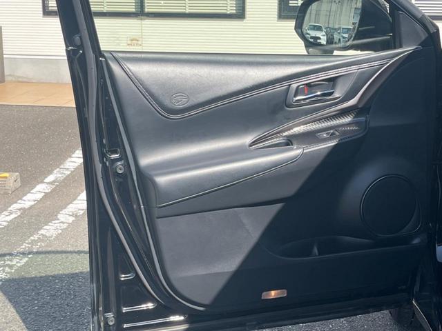 ハリアー エレガンス GRスポーツ 9型ナビ バックカメラ プリクラッシュセーフティ レーダークルーズ 禁煙車 ハーフレザーシート パワーシート スマートキー LEDヘッドライト ETC オートハイビーム 純正19インチアルミホイール(59枚目)