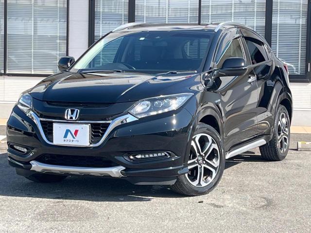 ヴェゼル ハイブリッドZ・ホンダセンシング 9インチナビ バックカメラ ホンダセンシング レーダークルーズ 禁煙車 ハーフレザーシート ドラレコ スマートキー LEDヘッド ルーフレール ETC オートライト 純正17インチアルミホイール(27枚目)