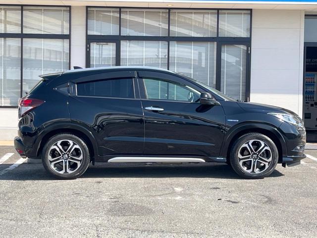 ヴェゼル ハイブリッドZ・ホンダセンシング 9インチナビ バックカメラ ホンダセンシング レーダークルーズ 禁煙車 ハーフレザーシート ドラレコ スマートキー LEDヘッド ルーフレール ETC オートライト 純正17インチアルミホイール(29枚目)