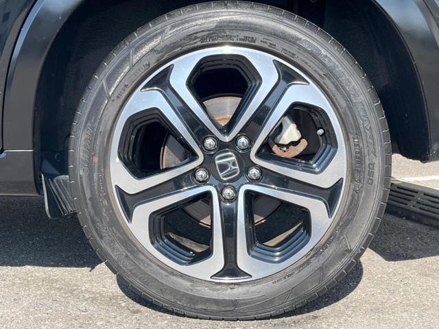 ヴェゼル ハイブリッドZ・ホンダセンシング 9インチナビ バックカメラ ホンダセンシング レーダークルーズ 禁煙車 ハーフレザーシート ドラレコ スマートキー LEDヘッド ルーフレール ETC オートライト 純正17インチアルミホイール(33枚目)