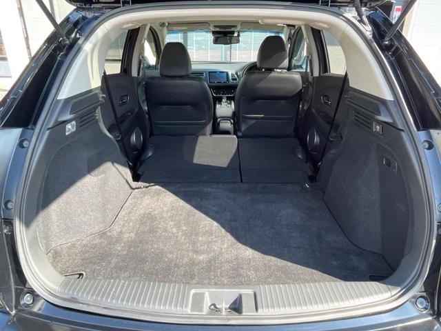 ヴェゼル ハイブリッドZ・ホンダセンシング 9インチナビ バックカメラ ホンダセンシング レーダークルーズ 禁煙車 ハーフレザーシート ドラレコ スマートキー LEDヘッド ルーフレール ETC オートライト 純正17インチアルミホイール(41枚目)