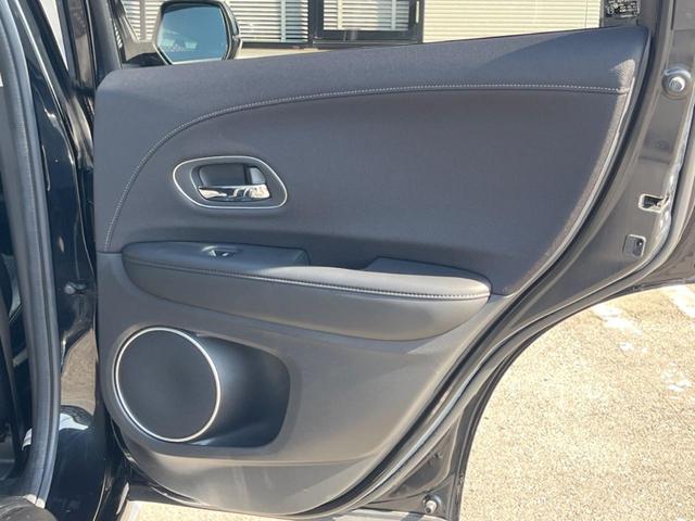 ヴェゼル ハイブリッドZ・ホンダセンシング 9インチナビ バックカメラ ホンダセンシング レーダークルーズ 禁煙車 ハーフレザーシート ドラレコ スマートキー LEDヘッド ルーフレール ETC オートライト 純正17インチアルミホイール(45枚目)