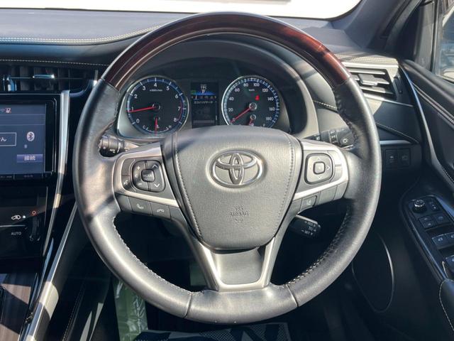 ハリアー プレミアム 大型サンルーフ モデリスタエアロ 純正9型ナビ バックカメラ 禁煙車 パワーバックドア パワーシート スマートキー LEDヘッドライト ETC クルーズコントロール 車線逸脱警報 純正18インチAW(12枚目)
