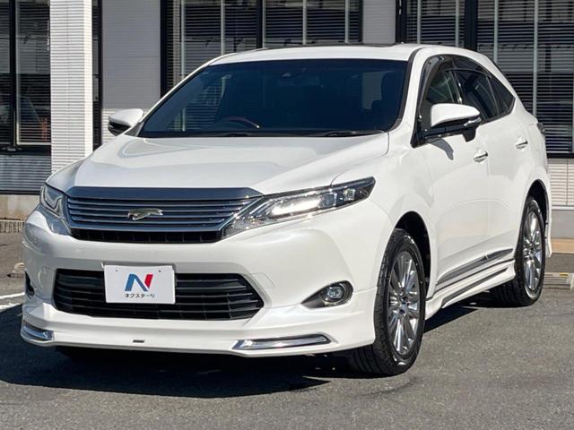 ハリアー プレミアム 大型サンルーフ モデリスタエアロ 純正9型ナビ バックカメラ 禁煙車 パワーバックドア パワーシート スマートキー LEDヘッドライト ETC クルーズコントロール 車線逸脱警報 純正18インチAW(24枚目)