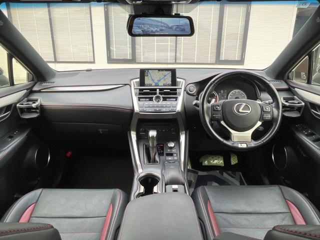 NX NX200t Fスポーツ ターボ ムーンルーフ 純正ナビ サイド/バックカメラ プレミアムサウンド 角型三眼LEDヘッド クリアランスソナー 禁煙車 黒革シート 前席シートエアコン ドラレコ ETC オートマチックハイビーム(2枚目)