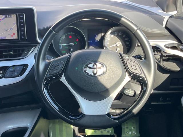 Ｃ－ＨＲ Ｇ　モード　ネロ　純正ＳＤナビ　バックカメラ　セーフティセンス　レーダークルーズ　禁煙車　ハーフレザーシート　ドラレコ　スマートキー　シーケンシャルターンランプ　ＥＴＣ　純正１８インチアルミ　ブラインドスポットモニター（12枚目）