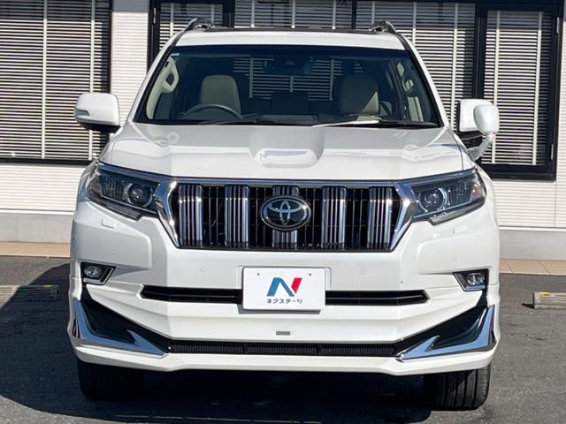 ランドクルーザープラド TX Lパッケージ 4WD 7人乗り サンルーフ モデリスタエアロ バックカメラ 純正9型ナビ セーフティセンス レーダークルーズ 禁煙車 レザーシート 快適温熱シート コーナーセンサー LEDヘッド ルーフレール(15枚目)