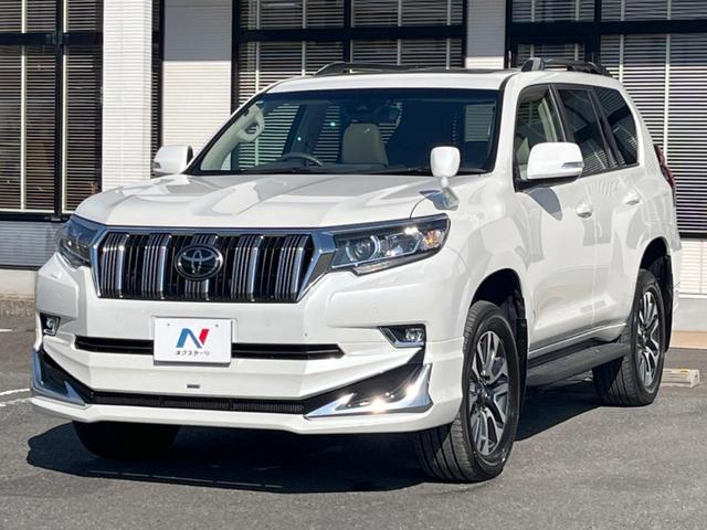 ランドクルーザープラド TX Lパッケージ 4WD 7人乗り サンルーフ モデリスタエアロ バックカメラ 純正9型ナビ セーフティセンス レーダークルーズ 禁煙車 レザーシート 快適温熱シート コーナーセンサー LEDヘッド ルーフレール(24枚目)