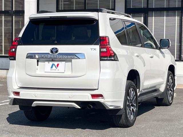 ランドクルーザープラド TX Lパッケージ 4WD 7人乗り サンルーフ モデリスタエアロ バックカメラ 純正9型ナビ セーフティセンス レーダークルーズ 禁煙車 レザーシート 快適温熱シート コーナーセンサー LEDヘッド ルーフレール(27枚目)