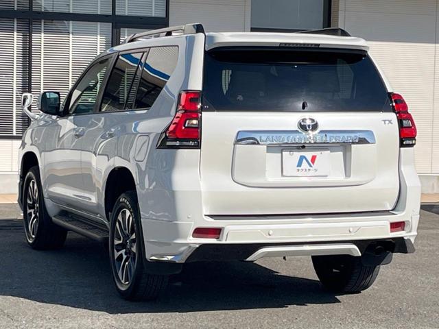 ランドクルーザープラド TX Lパッケージ 4WD 7人乗り サンルーフ モデリスタエアロ バックカメラ 純正9型ナビ セーフティセンス レーダークルーズ 禁煙車 レザーシート 快適温熱シート コーナーセンサー LEDヘッド ルーフレール(28枚目)