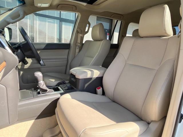 ランドクルーザープラド TX Lパッケージ 4WD 7人乗り サンルーフ モデリスタエアロ バックカメラ 純正9型ナビ セーフティセンス レーダークルーズ 禁煙車 レザーシート 快適温熱シート コーナーセンサー LEDヘッド ルーフレール(37枚目)