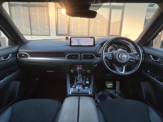 CX-8 25S ブラックトーンエディション 全周囲カメラ 衝突被害軽減システム レーダークルーズ 禁煙車 電動リアゲート ハーフレザーシート コーナーセンサー スマートキー LEDヘッド ルーフレール ETC 純正19インチアルミ(2枚目)