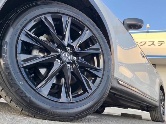 CX-8 25S ブラックトーンエディション 全周囲カメラ 衝突被害軽減システム レーダークルーズ 禁煙車 電動リアゲート ハーフレザーシート コーナーセンサー スマートキー LEDヘッド ルーフレール ETC 純正19インチアルミ(14枚目)