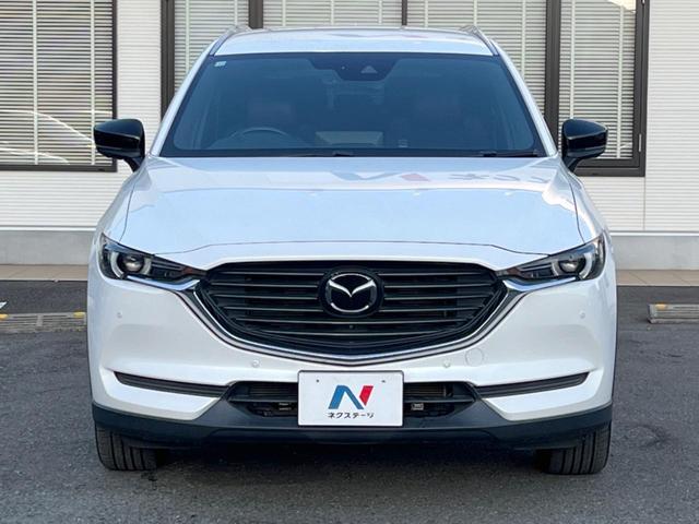 CX-8 25S ブラックトーンエディション 全周囲カメラ 衝突被害軽減システム レーダークルーズ 禁煙車 電動リアゲート ハーフレザーシート コーナーセンサー スマートキー LEDヘッド ルーフレール ETC 純正19インチアルミ(15枚目)