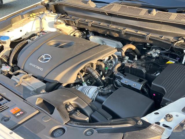 CX-8 25S ブラックトーンエディション 全周囲カメラ 衝突被害軽減システム レーダークルーズ 禁煙車 電動リアゲート ハーフレザーシート コーナーセンサー スマートキー LEDヘッド ルーフレール ETC 純正19インチアルミ(18枚目)