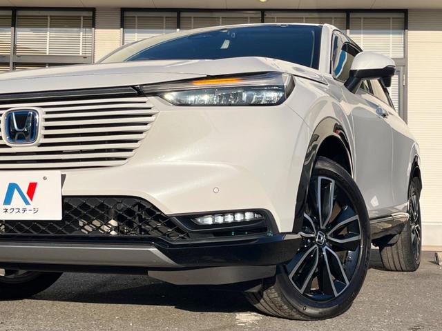 ヴェゼル e:HEV Z バックカメラ ホンダセンシング レーダークルーズ 禁煙車 電動リアゲート ハーフレザーシート ドラレコ コーナーセンサー スマートキー LEDヘッド ビルトインETC 純正18インチアルミ(13枚目)