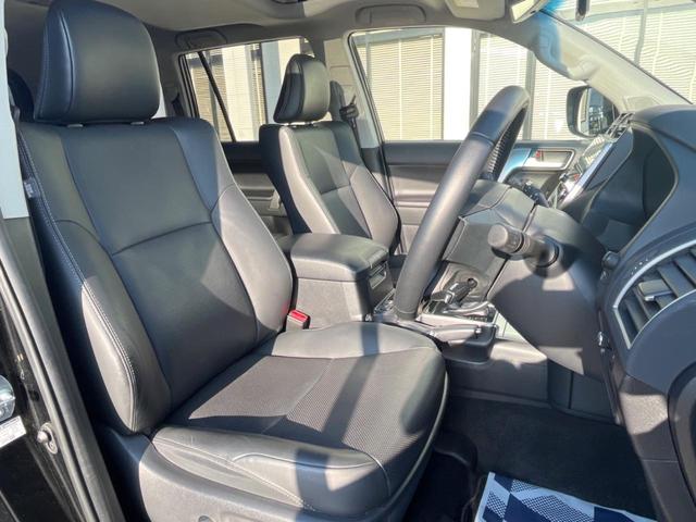 ランドクルーザープラド TX Lパッケージ マットブラックエディション 4WD ターボ ディーゼル(軽油) 7人乗り サンルーフ 全周囲カメラ 衝突被害軽減システム レーダークルーズ 禁煙車 レザーシート 前席シートエアコン ドラレコ コーナーセンサー スマートキー(8枚目)