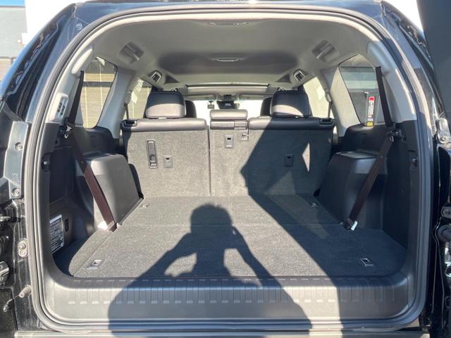 ランドクルーザープラド TX Lパッケージ マットブラックエディション 4WD ターボ ディーゼル(軽油) 7人乗り サンルーフ 全周囲カメラ 衝突被害軽減システム レーダークルーズ 禁煙車 レザーシート 前席シートエアコン ドラレコ コーナーセンサー スマートキー(11枚目)