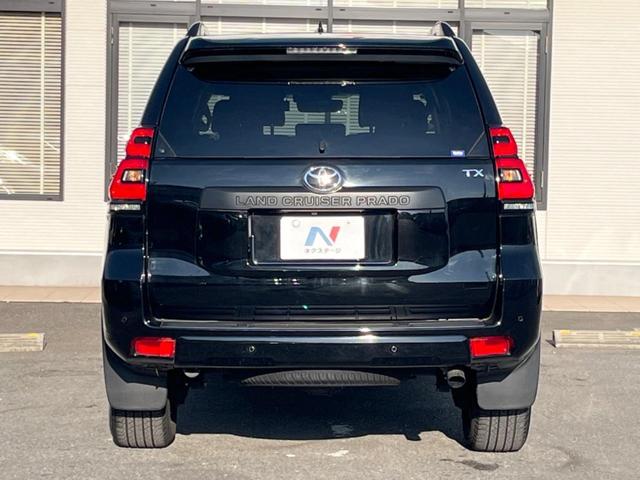 ランドクルーザープラド TX Lパッケージ マットブラックエディション 4WD ターボ ディーゼル(軽油) 7人乗り サンルーフ 全周囲カメラ 衝突被害軽減システム レーダークルーズ 禁煙車 レザーシート 前席シートエアコン ドラレコ コーナーセンサー スマートキー(16枚目)