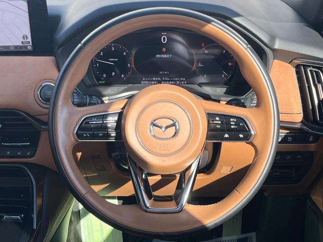 ＣＸ－６０ ＸＤ－ハイブリッド　プレミアムスポーツ　ターボ　サンルーフ　１２．３型マツダコネクト　全周囲カメラ　ＢＯＳＥサウンド　スマートブレーキサポート　禁煙車　ハンズフリーパワーバックドア　茶革シート　シートベンチレーション　シートメモリー　ＥＴＣ（12枚目）