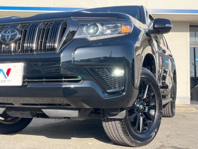 ランドクルーザープラド TX Lパッケージ・ブラックエディション 純正9型ナビ 全周囲カメラ セーフティセンス レーダークルーズ 禁煙車 黒革シート シートベンチレーション パワーシート ドラレコ コーナーセンサー スマートキー LEDヘッド ETC2.0(13枚目)