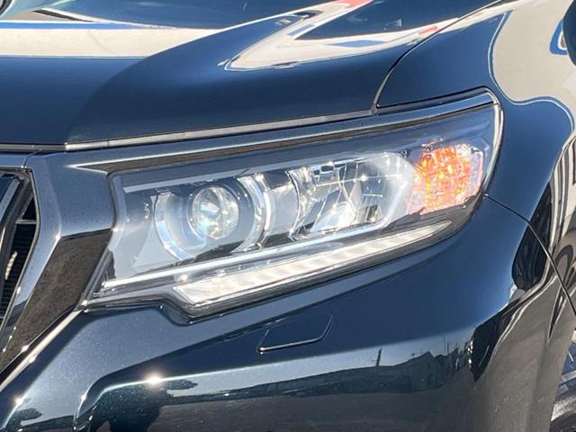 ランドクルーザープラド TX Lパッケージ・ブラックエディション 純正9型ナビ 全周囲カメラ セーフティセンス レーダークルーズ 禁煙車 黒革シート シートベンチレーション パワーシート ドラレコ コーナーセンサー スマートキー LEDヘッド ETC2.0(24枚目)