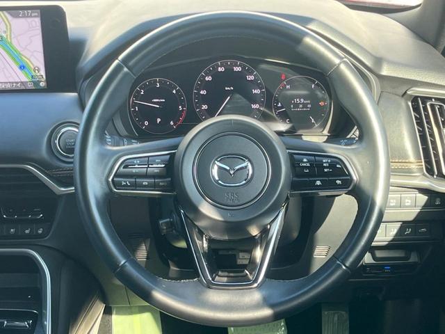 ＣＸ－６０ ＸＤ　エクスクルーシブモード　ターボ　サンルーフ　１２．３型マツダコネクト　全周囲カメラ　ＢＯＳＥサウンド　スマートブレーキサポート　禁煙車　ハンズフリーパワーバックドア　黒革シート　シートベンチレーション　シートメモリー　ＥＴＣ（12枚目）