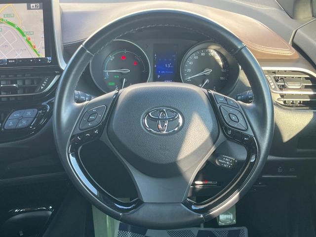 C-HR G LEDエディション BIG-X9型SDナビ バックカメラ セーフティセンス レーダークルコン 禁煙車 シートヒーター ドラレコ LEDヘッドランプ ETC オートマチックハイビーム オートブレーキホールド オートライト(12枚目)