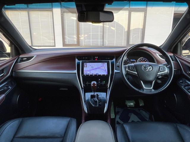 ハリアー プレミアム 後期 純正9型SDナビ バックカメラ セーフティセンス レーダークルーズ 禁煙車 パワーバックドア パワーシート ドラレコ LEDヘッド ETC オートマチックハイビーム オートブレーキホールド(2枚目)