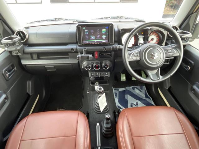 ジムニーシエラ ＪＣ　ＭＴ車　純正８インチＳＤナビ　禁煙車　シートヒーター　ドラレコ　スマートキー　ＬＥＤヘッド　ＥＴＣ　クルーズコントロール　ハイビームアシスト　車線逸脱警報　誤発進抑制機能　純正１６インチアルミ（2枚目）